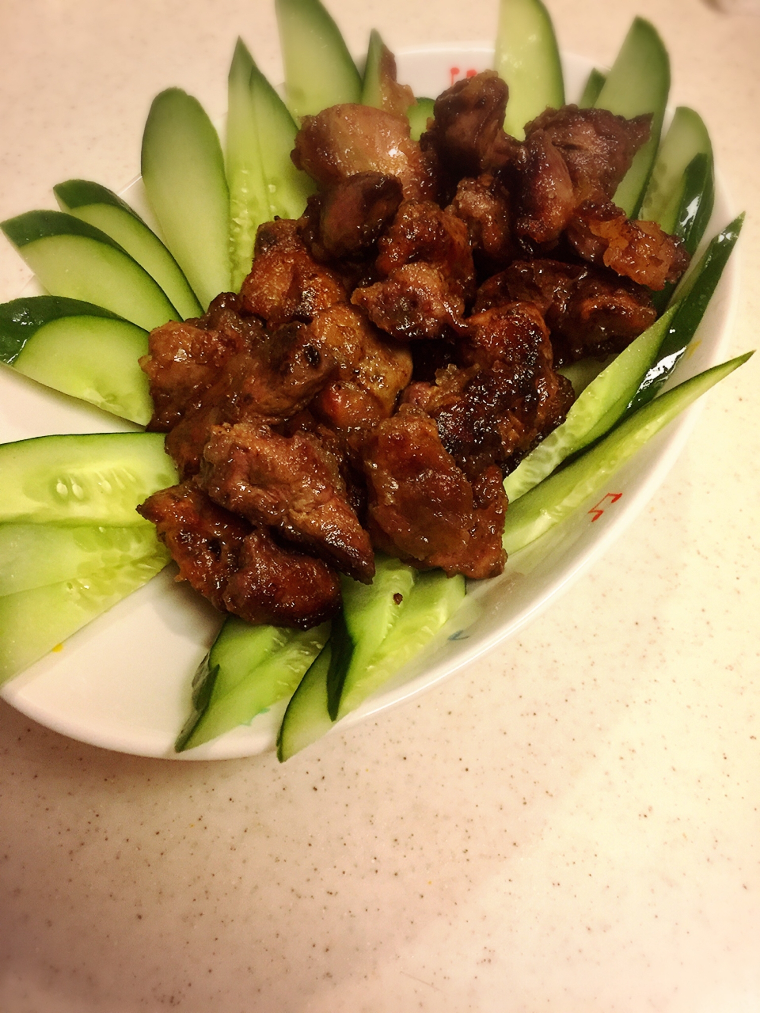 おいしい鶏肝塩麹唐揚げ