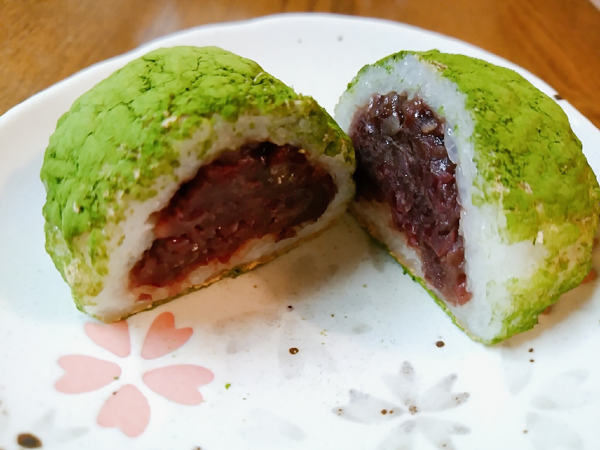 抹茶きな粉おはぎ