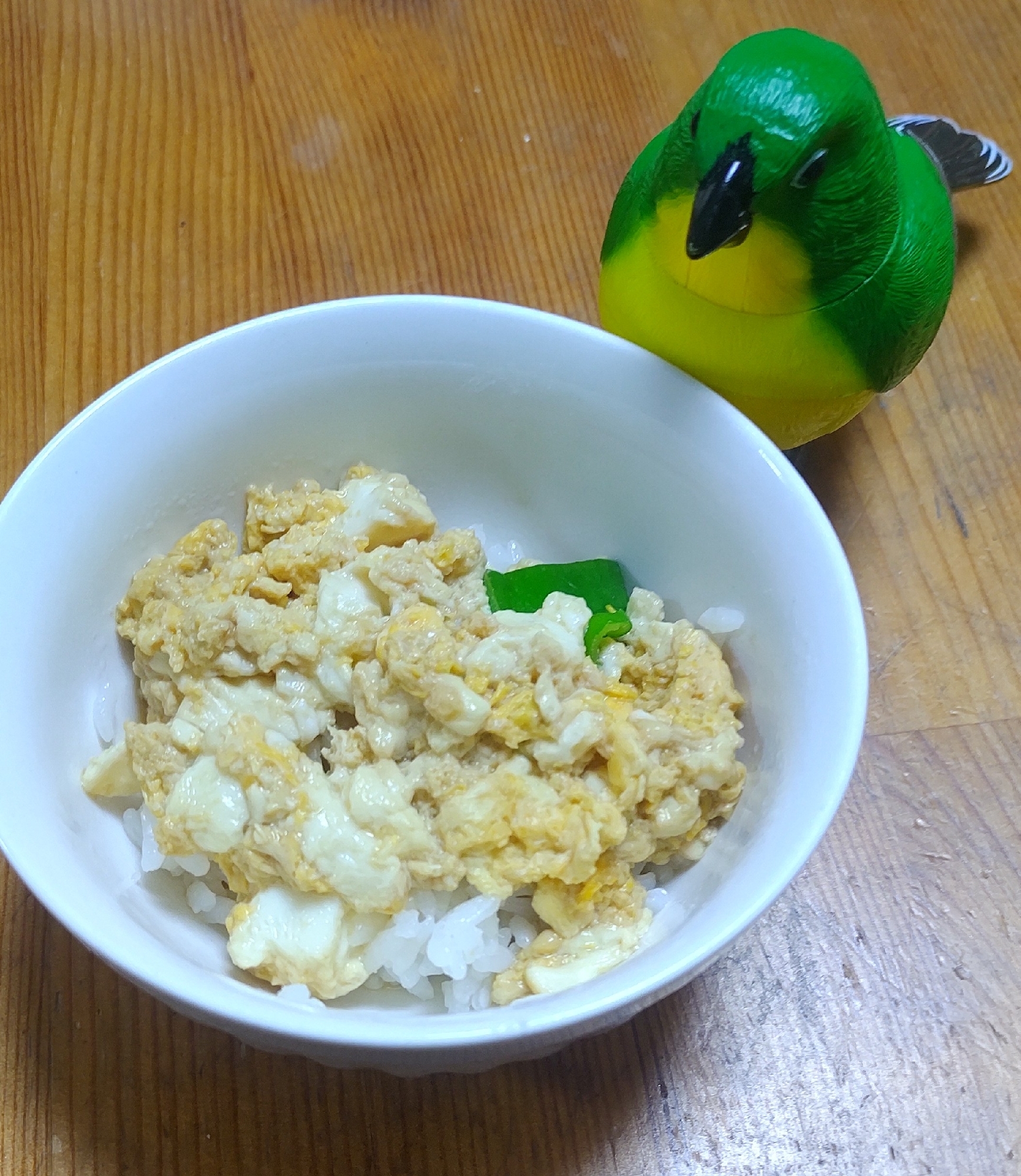 うなぎはいずこへ?　鰻豆腐丼