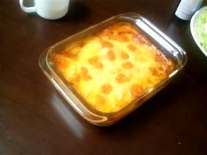 ムサカ(ラザニアのパスタの部分が野菜です。)