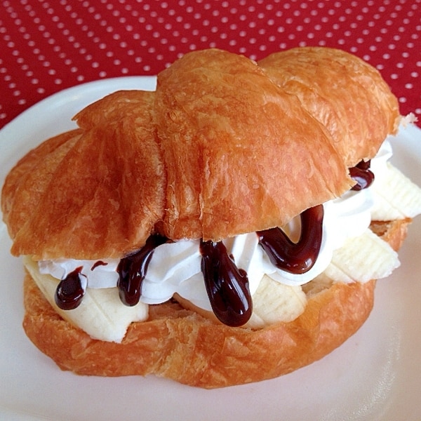 コストコのクロワッサン チョコバナナサンド レシピ 作り方 By 栗皮茶 楽天レシピ コストコのクロワッサン チョコバナナサンド レシピ 作り方 By 栗皮茶 楽天レシピ