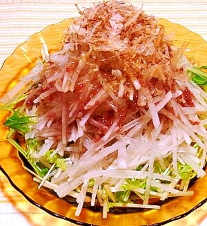 居酒屋風☆大根サラダ（梅ドレッシング） レシピ・作り方 by メリッコ｜楽天レシピ