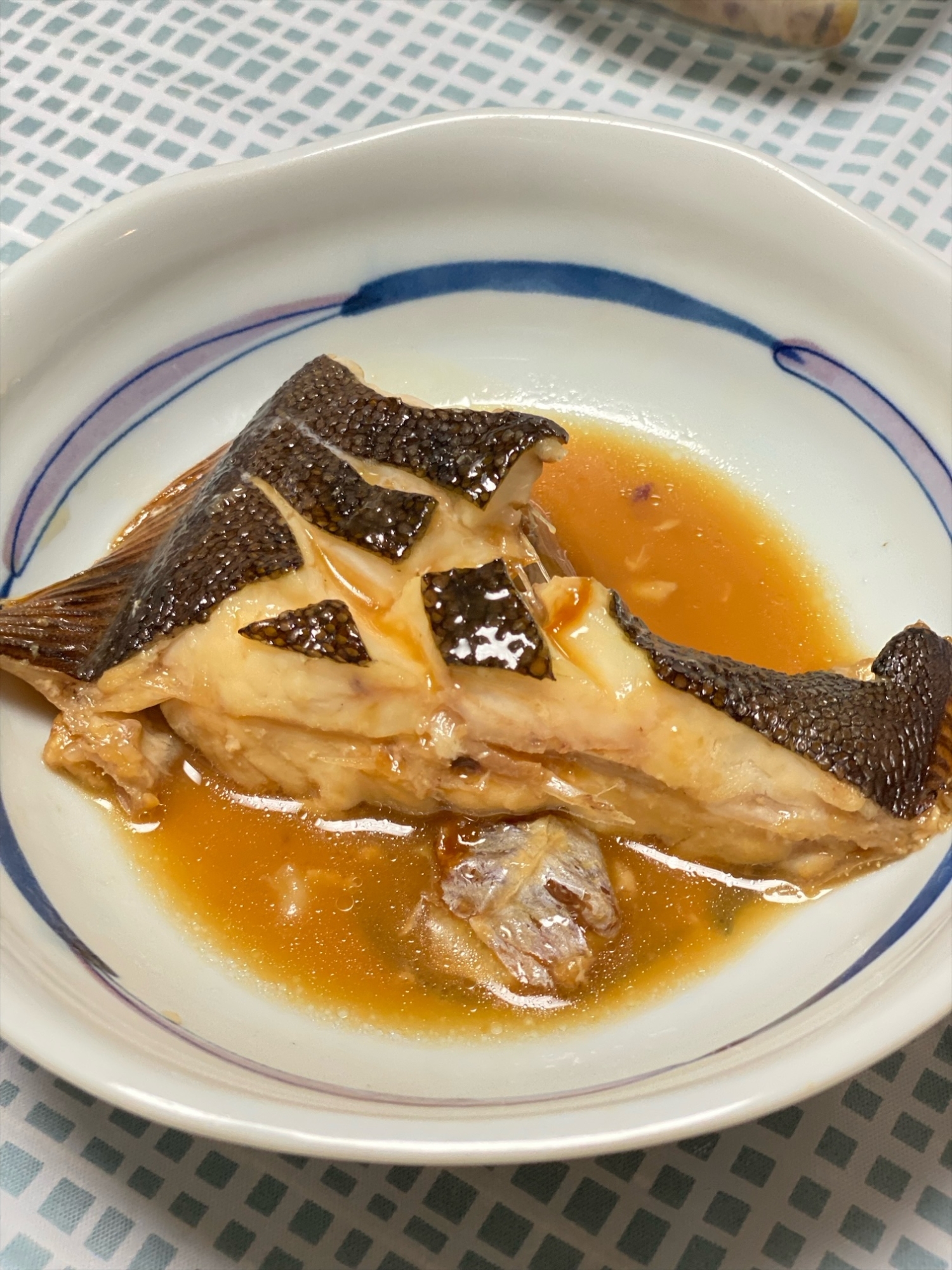 黒ガレイの超薄味煮