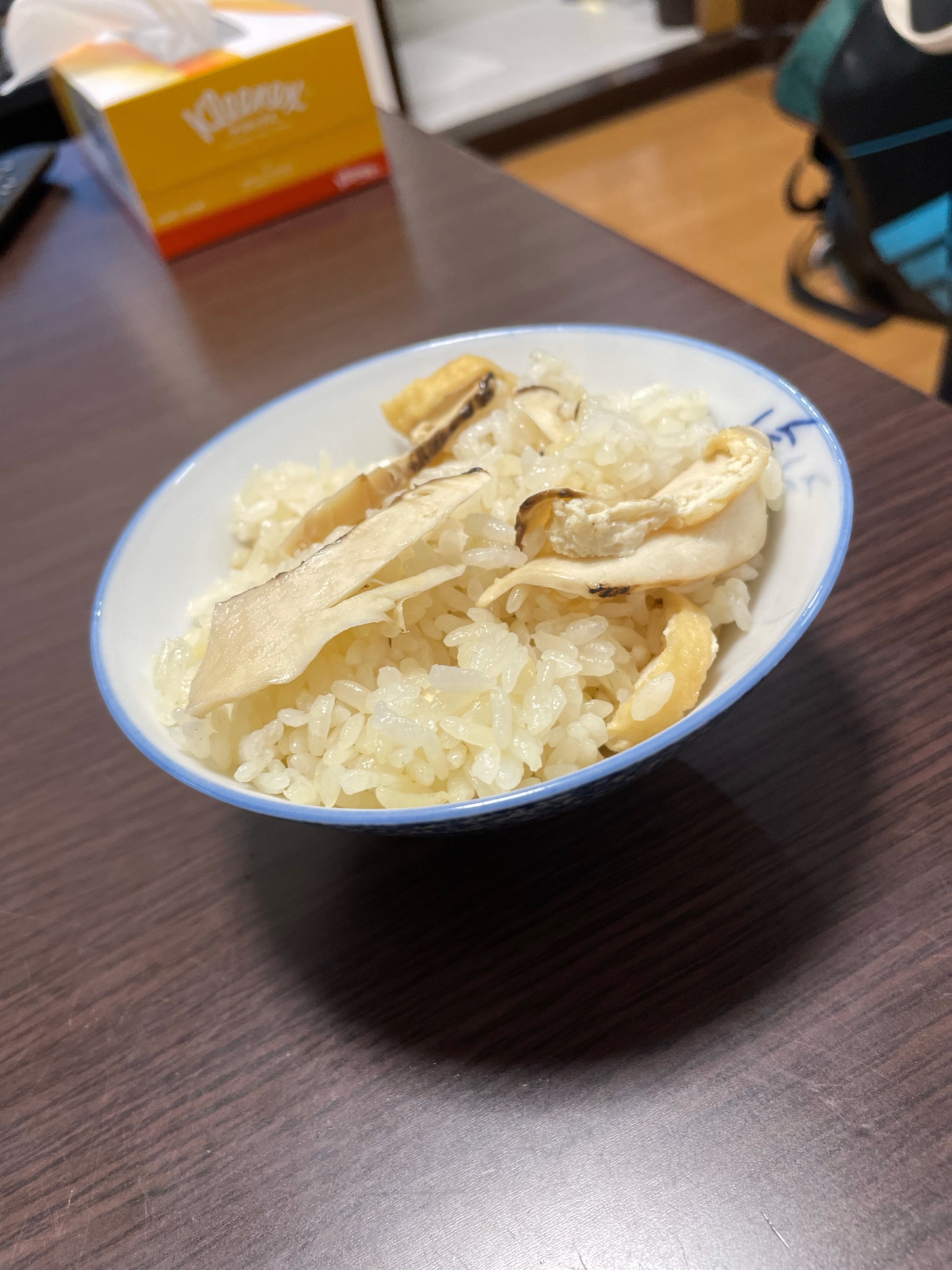 簡単！松茸ごはん　3合炊き炊飯器