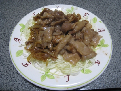 美味しかったです＾＾しょうが焼きお弁当にも便利で嬉しいです♪