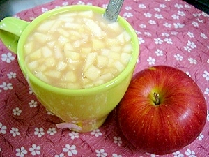 癒し味♥たっぷり林檎のミルクティー