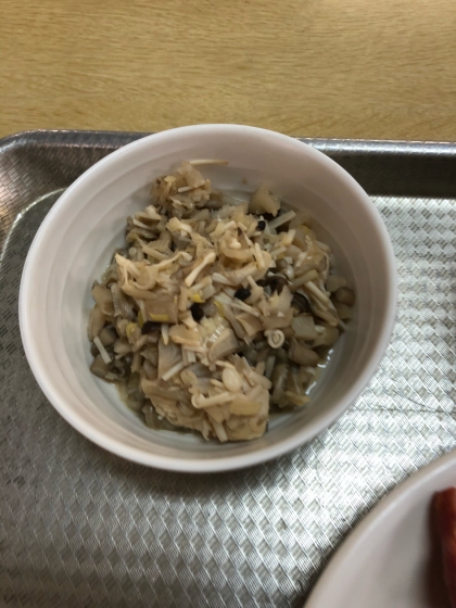 キノコが美味しい鶏肉の南蛮和え