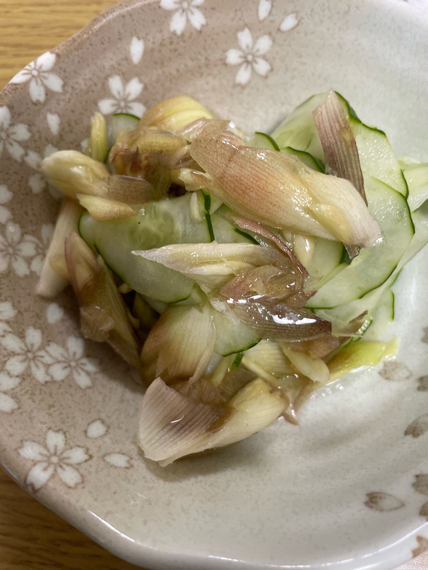 みょうがときゅうりさっぱり酢の物✨