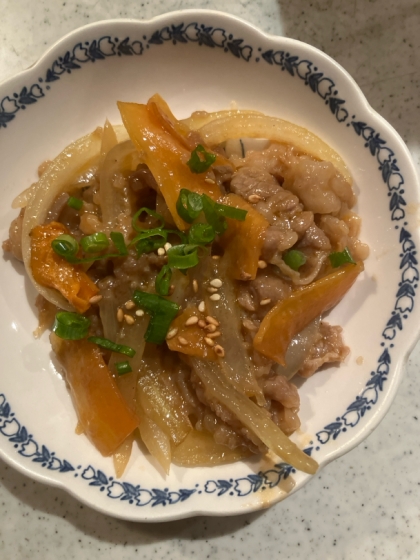焼肉のたれ＋αで簡単！プルコギ風