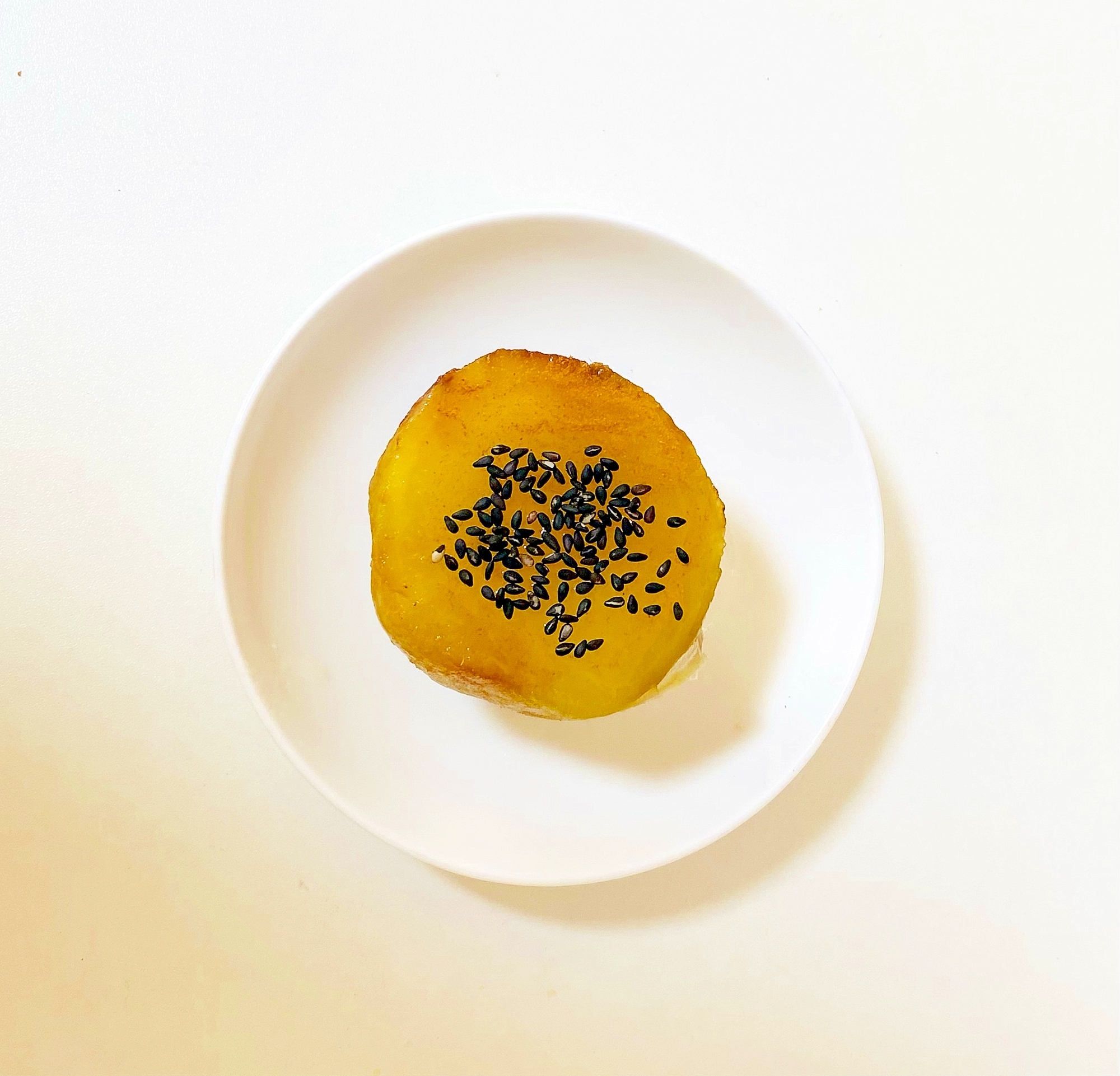 シナモン風味のさつま芋のデザート
