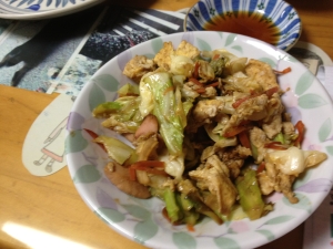 やさいソース炒め