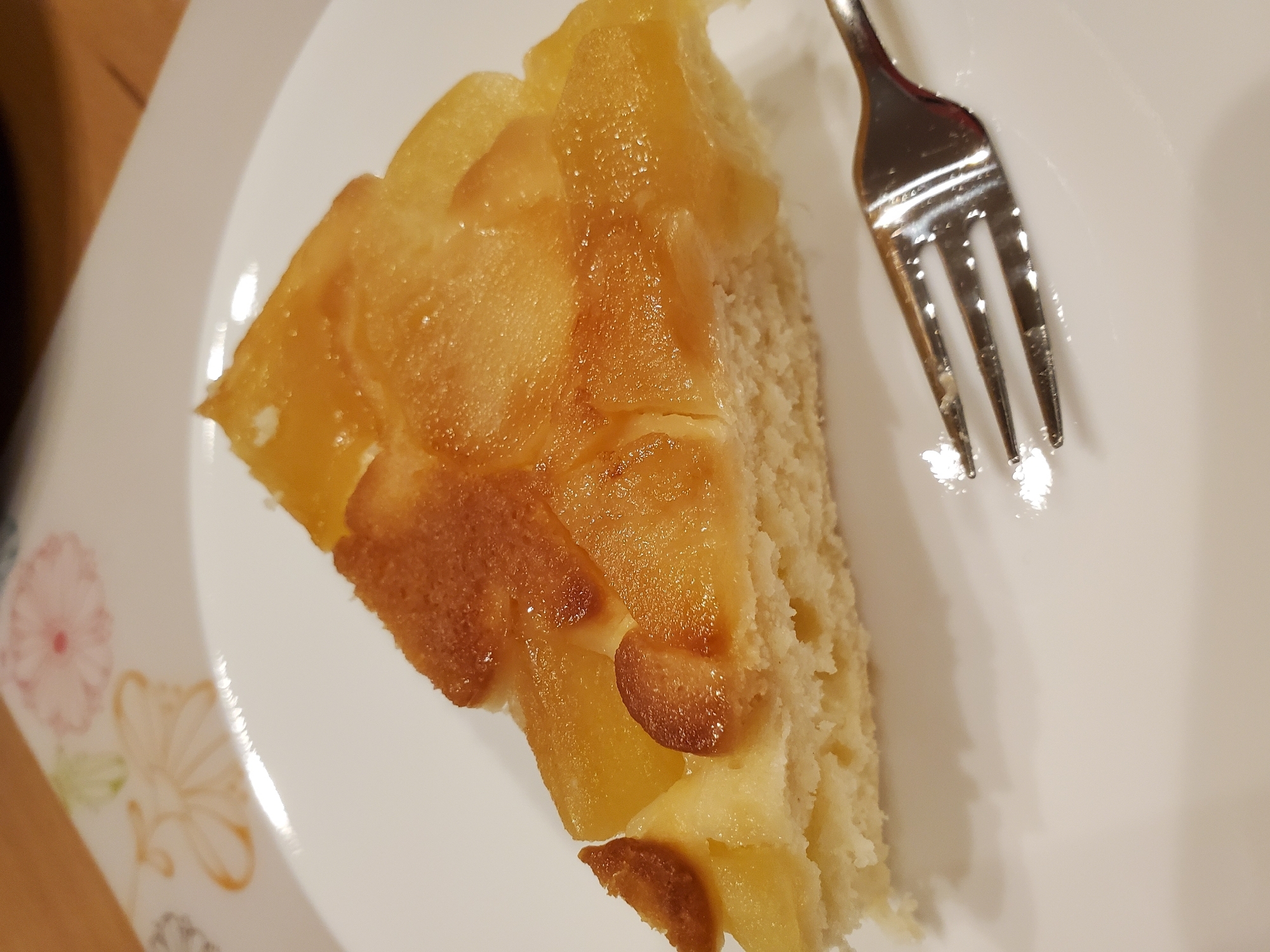 HMでつくるりんごケーキ(ヘルシー)