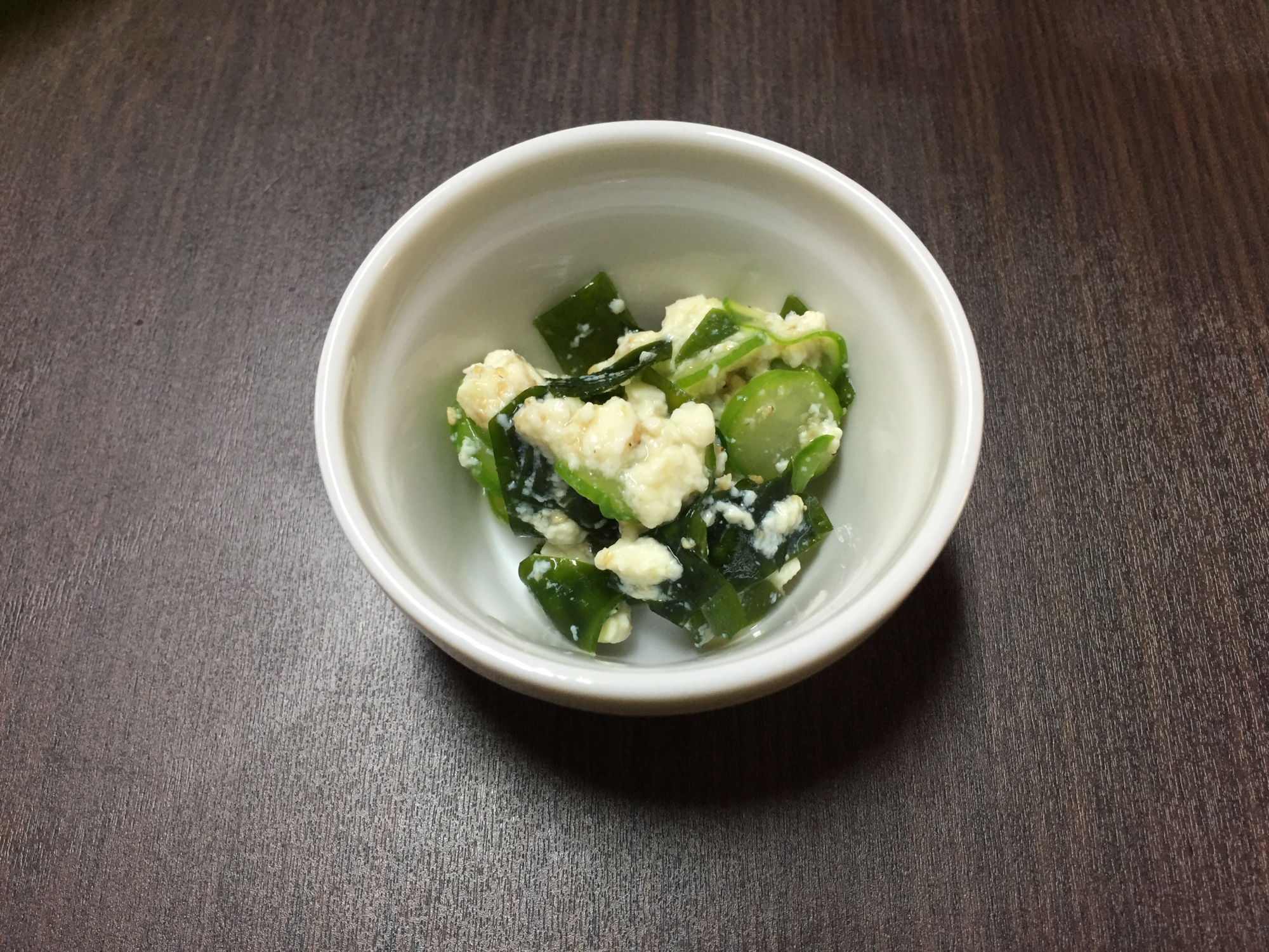 離乳食 完了期 わかめときゅうりの白和え レシピ 作り方 By 楽天レシピ 離乳食 完了期 わかめときゅうりの白和え レシピ 作り方 By 楽天レシピ