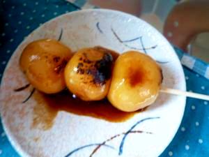 みんな大好き(^v^)簡単みたらしだんご