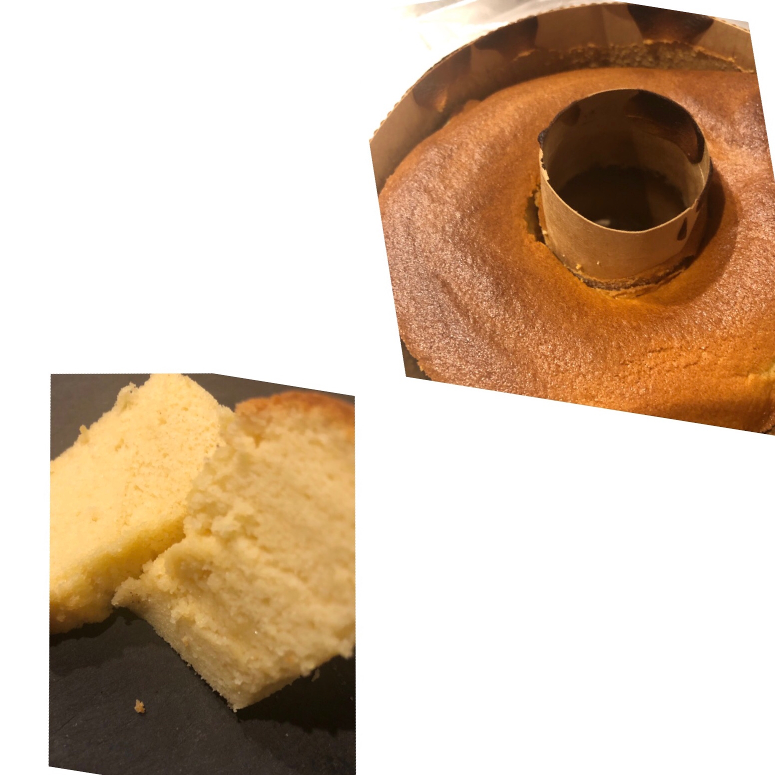 米粉のメープルシフォンケーキ ケーキ