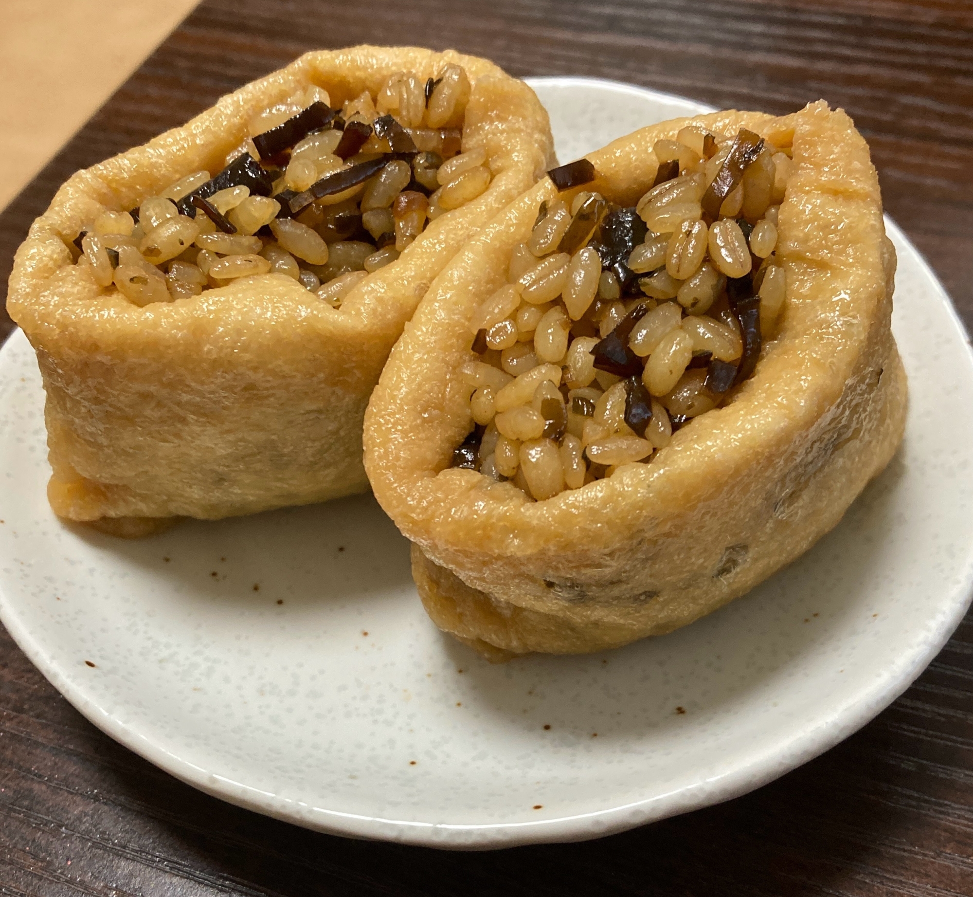 わさび昆布のいなり寿司