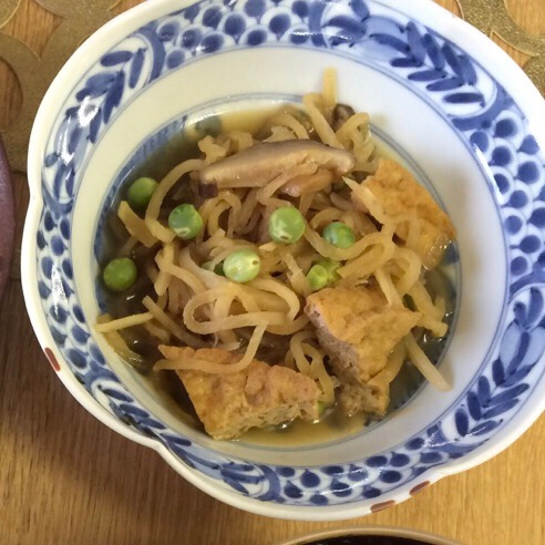 切り干し大根と油揚げの煮物