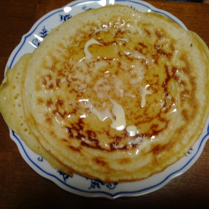 朝ご飯に美味しく頂きました(^^)v蜂蜜たっぷり甘々の朝♪レシピありがとうございますm(__)m