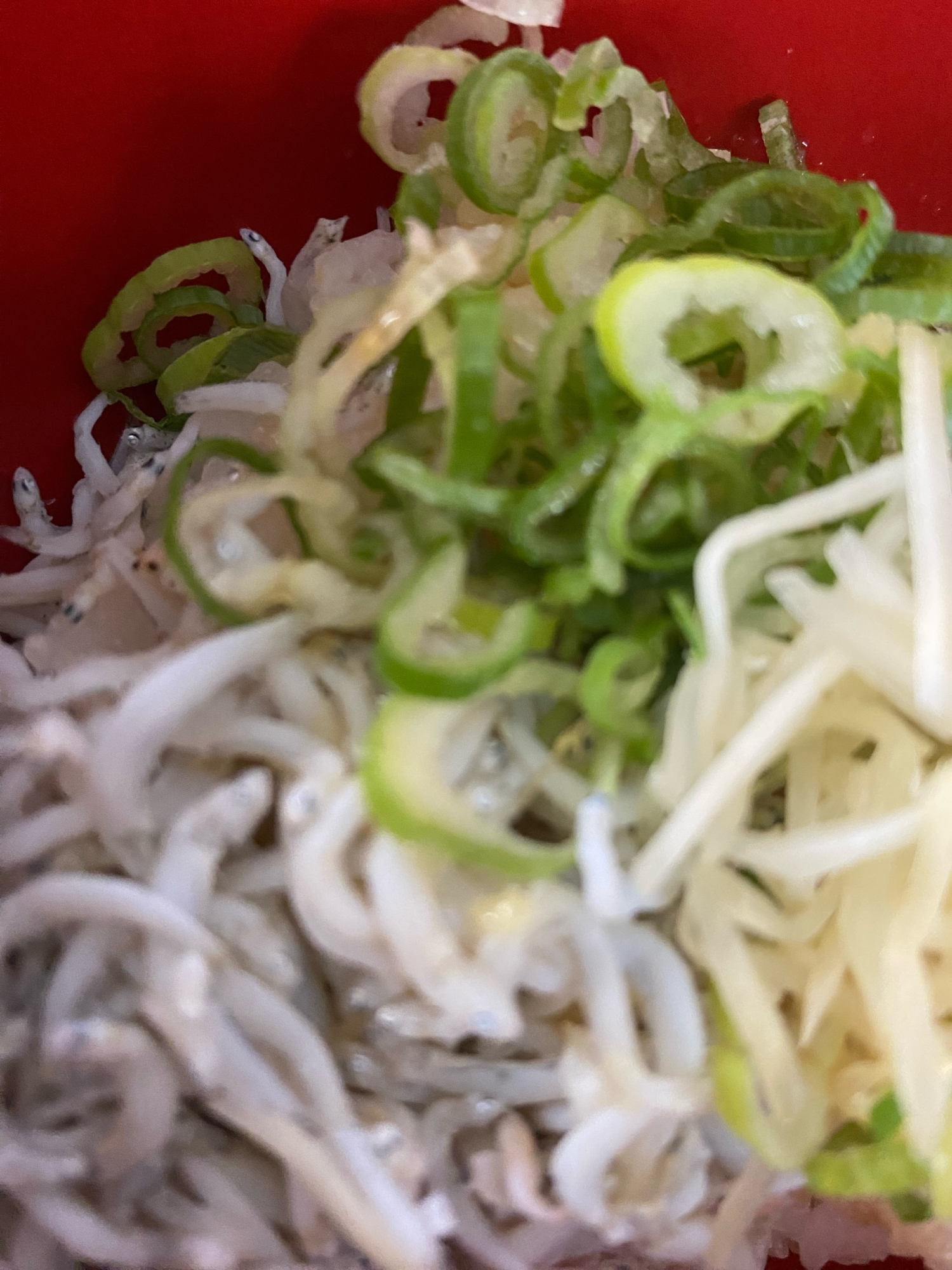 超簡単で早く出来る　しらす丼