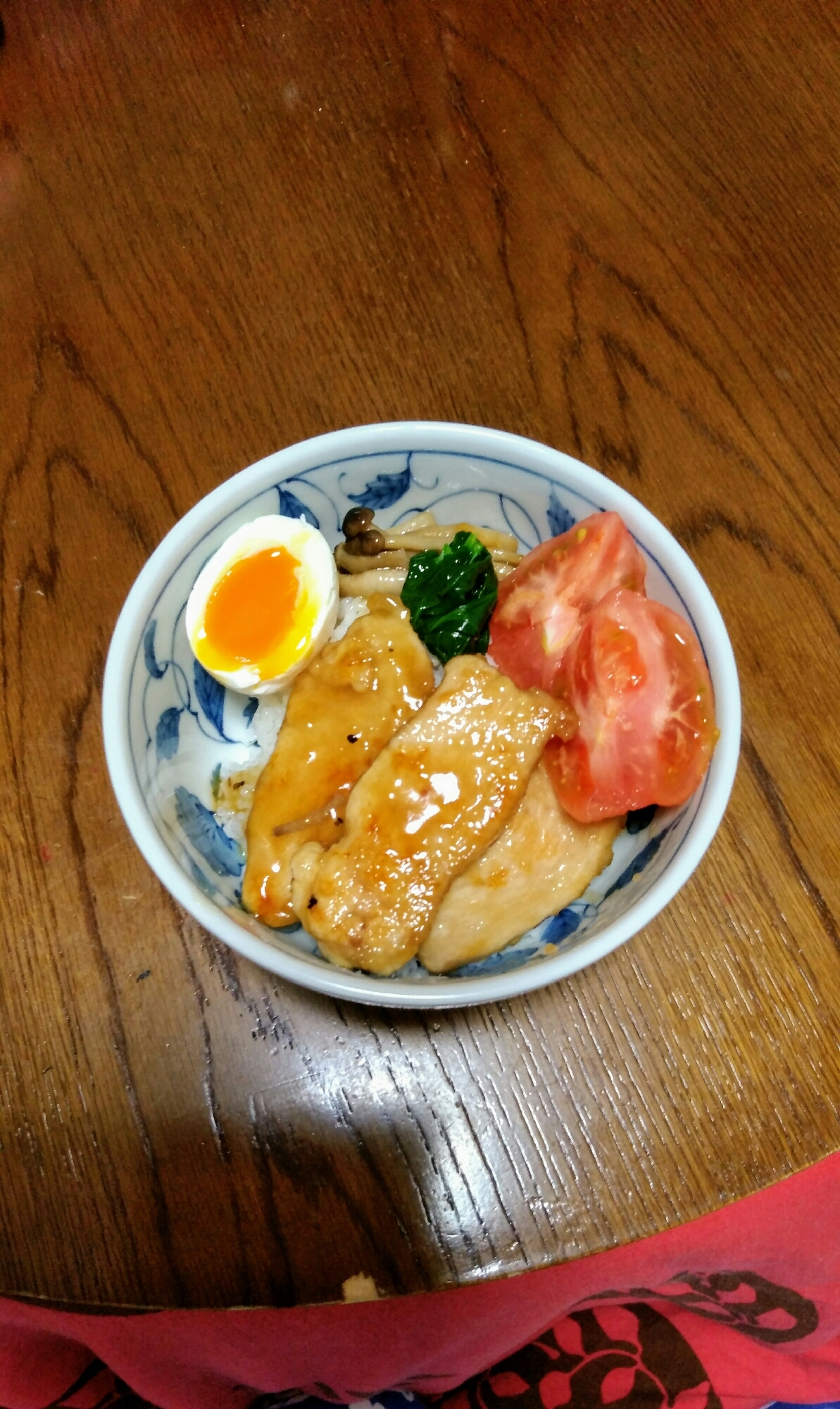 簡単照り焼きチキン丼