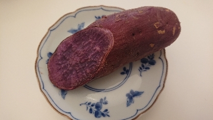 紫芋で作りましたが、ホクホク美味しかったです！
良いおやつになりました。