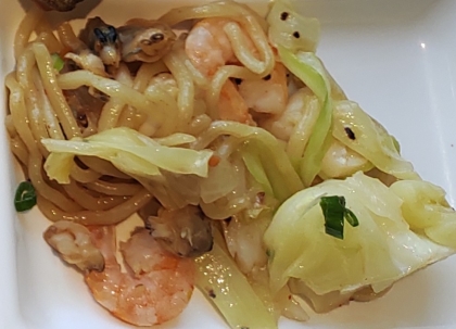 えびと野菜炒め