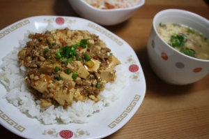 麻婆丼