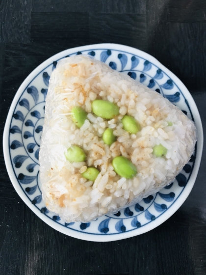 枝豆が入っていると見た目が鮮やかでいいですね。
食感も良くて美味しかったです。