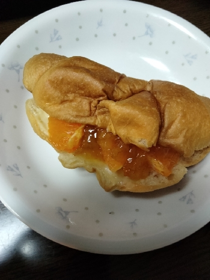みかんジャム♪チーズサンド✧˖°