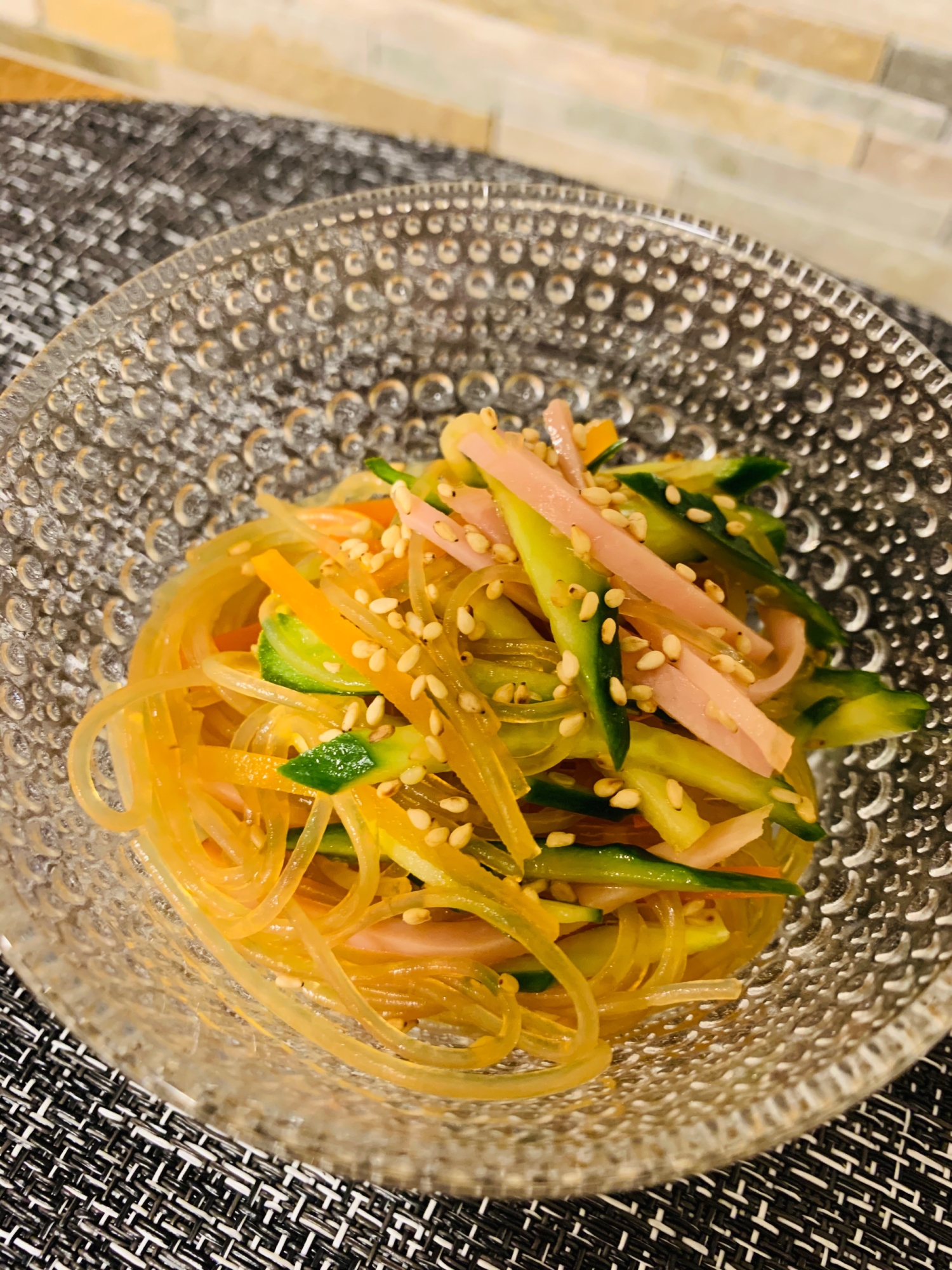 レンジで失敗なし！春雨サラダ♪