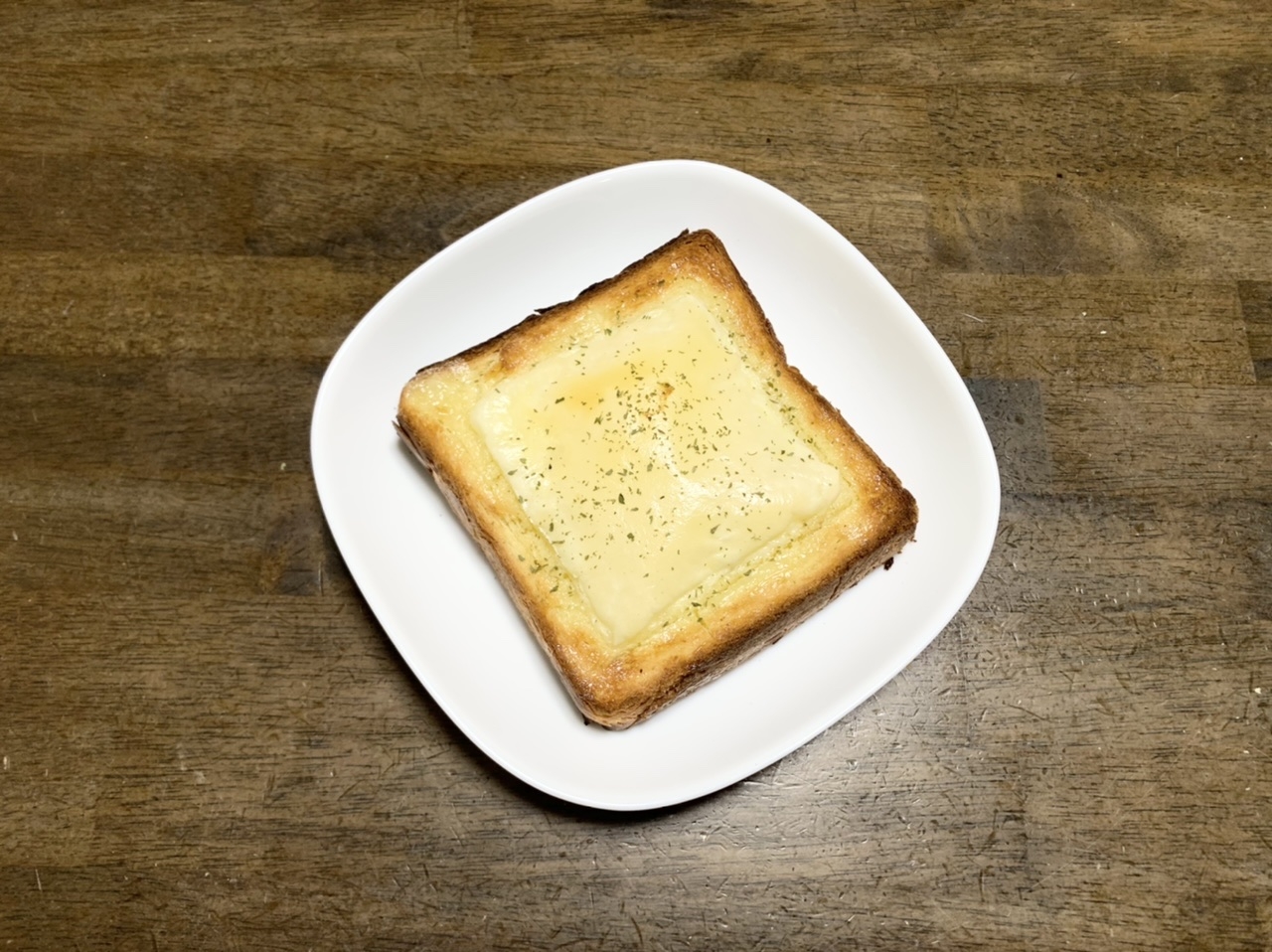 簡単レシピ　朝食レシピ　チーズトースト