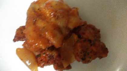ピリ辛チキンのトマト煮弁当