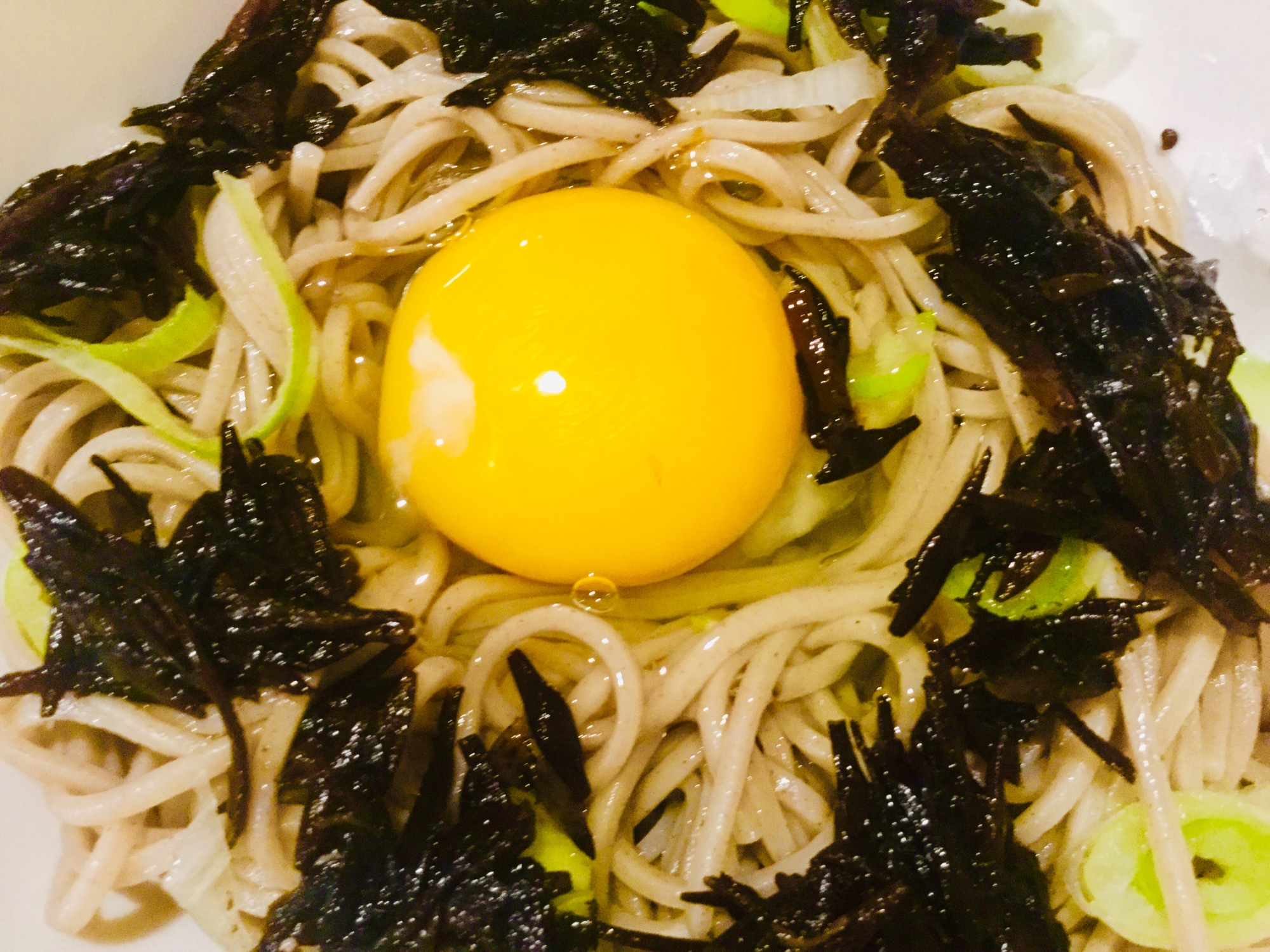 ひじき蕎麦