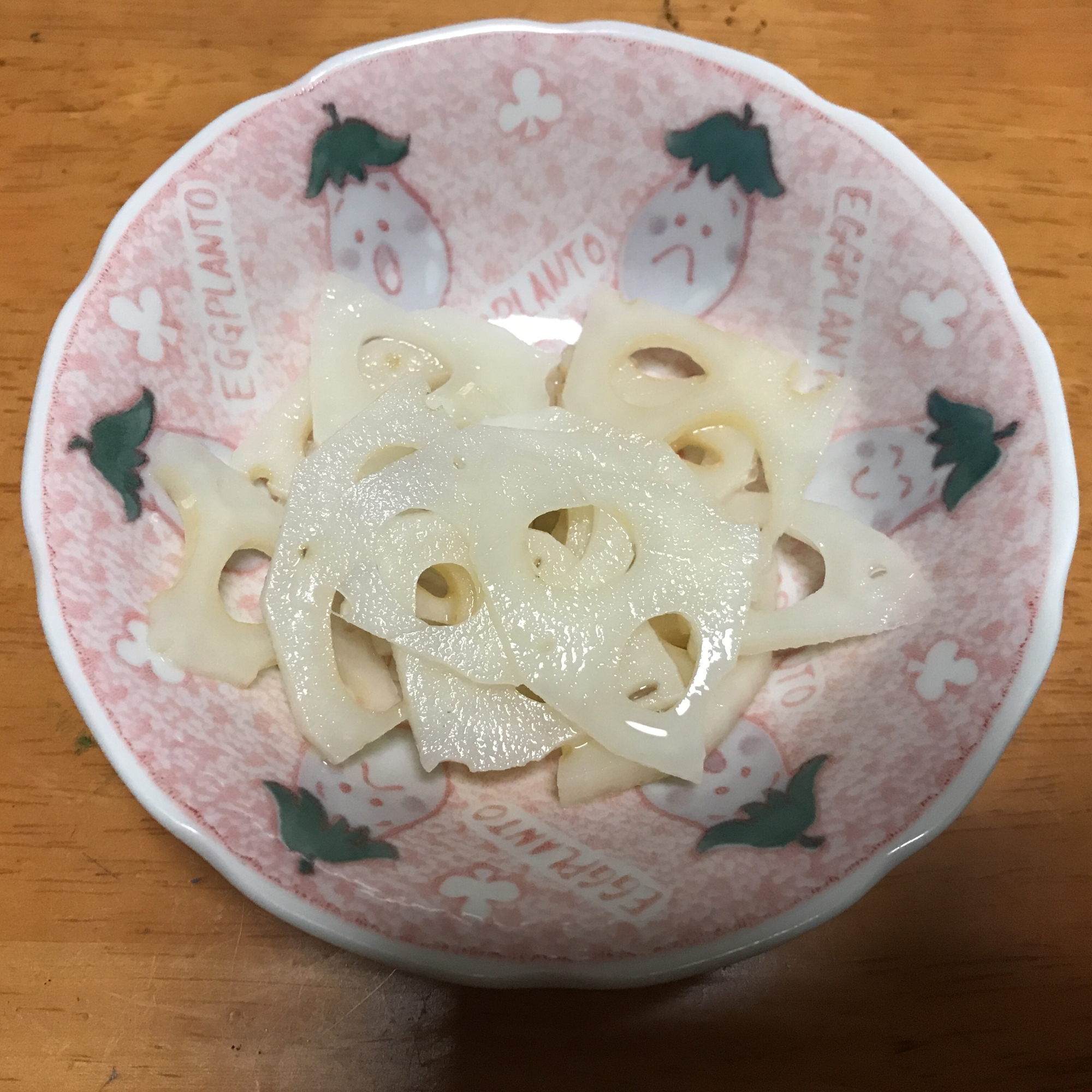 レンジで酢レンコン