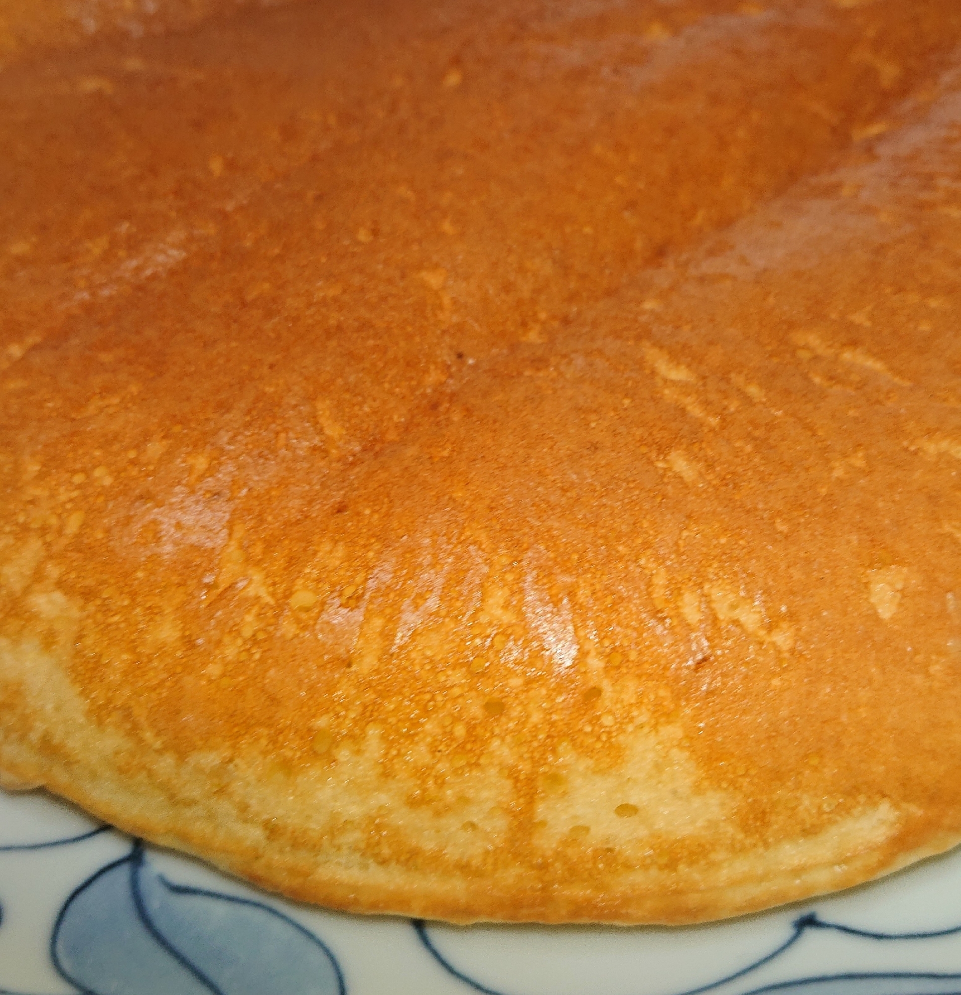 分厚くふんわりしっとりのホットケーキ