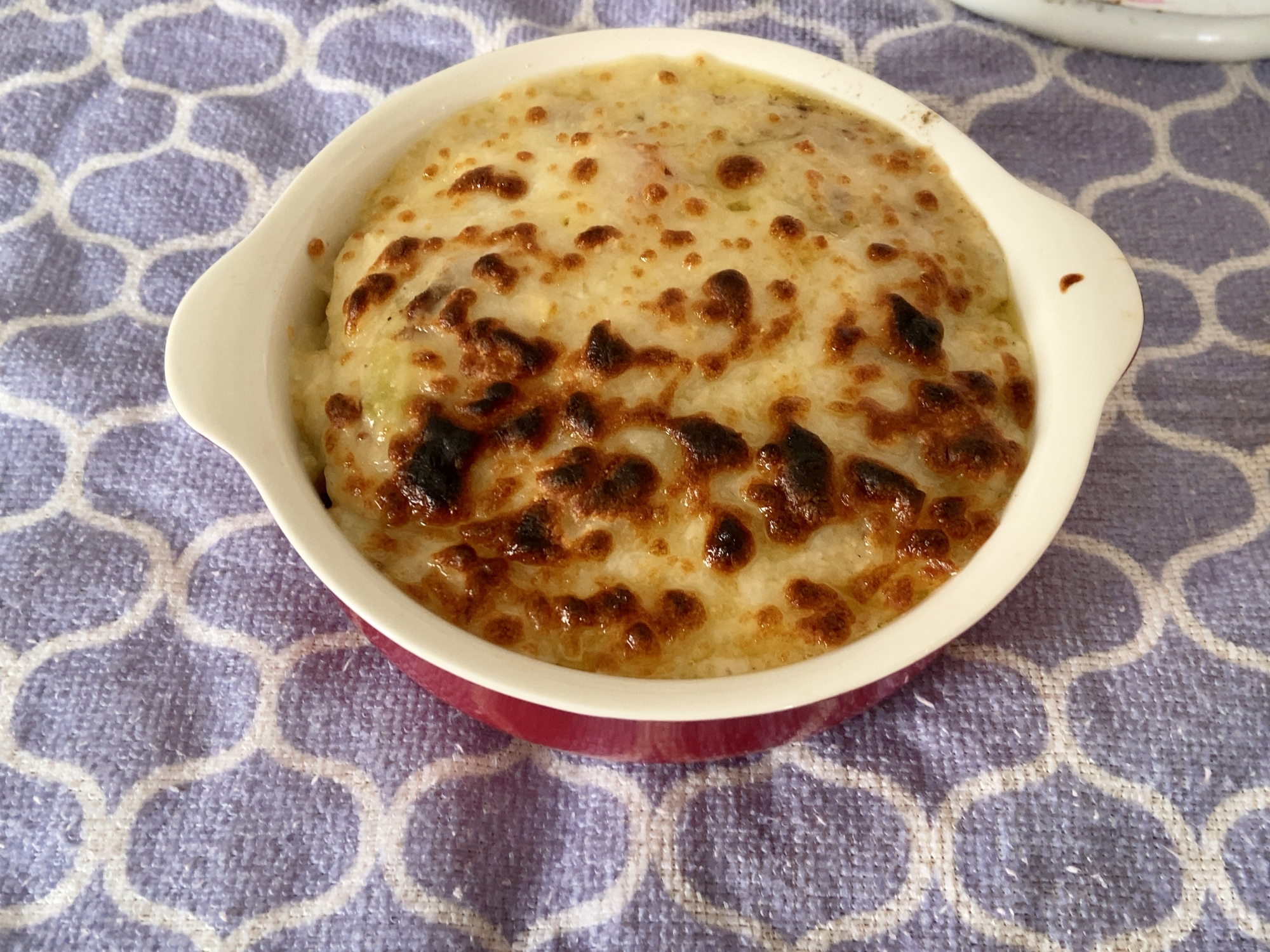 【残りもののシチュー】でドリア！