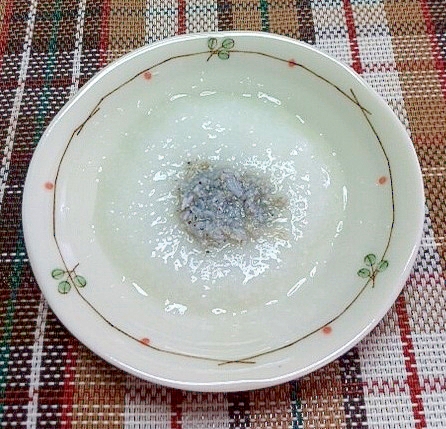 離乳食中期 ちりめんじゃこ入りうどん レシピ 作り方 By も る す け 楽天レシピ