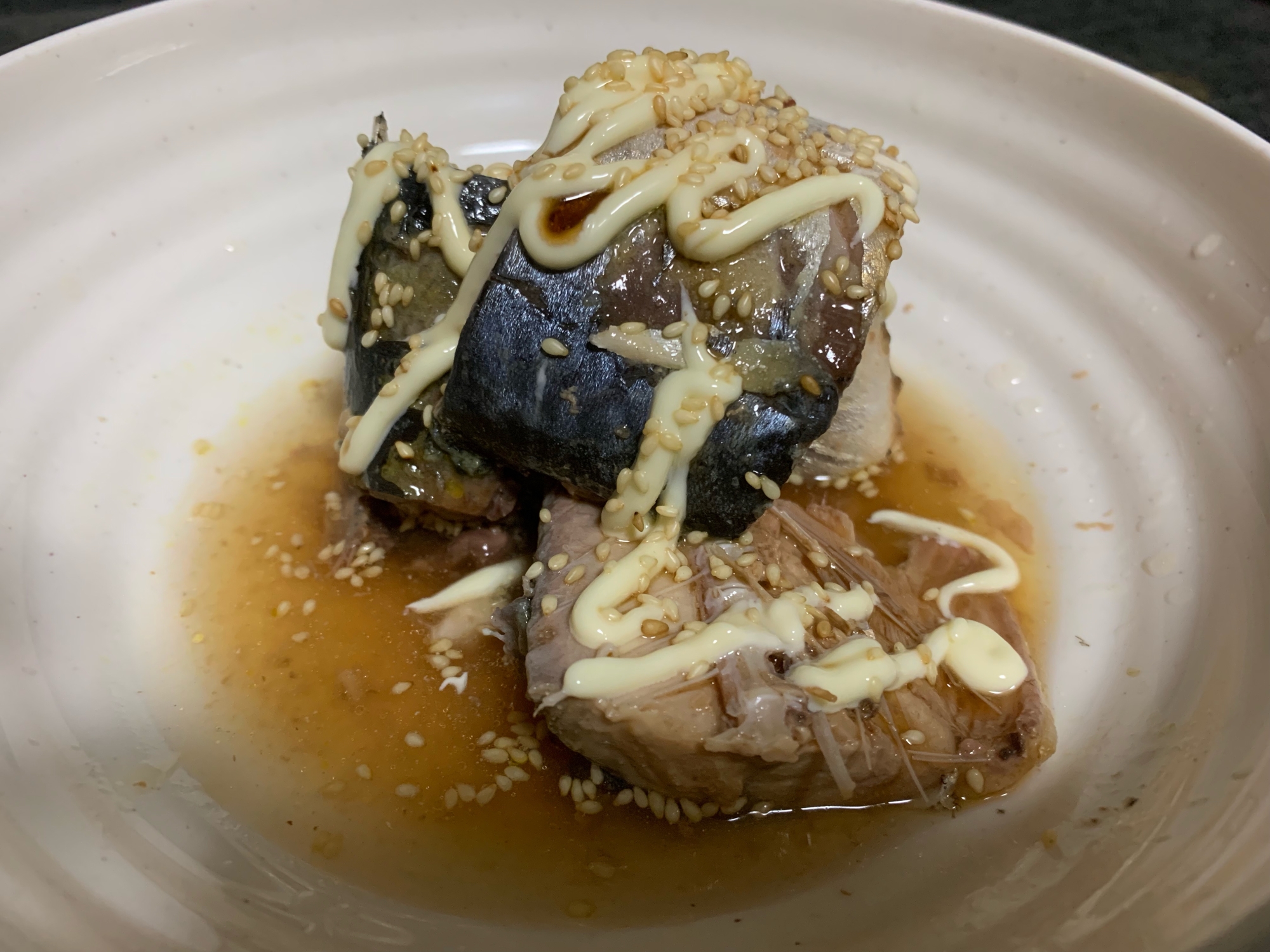 サバ缶で☆フライパンやレンジは使わず簡単一品!