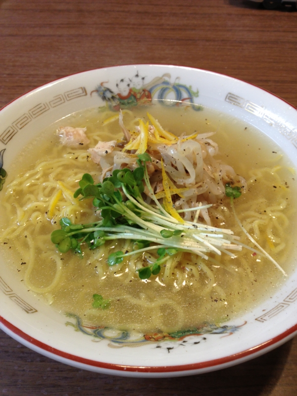 塩麹のシジミ×鶏塩ラーメン