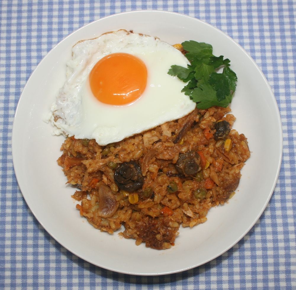 簡単カレー風味☆炊飯器☆ひものでインディアンライス