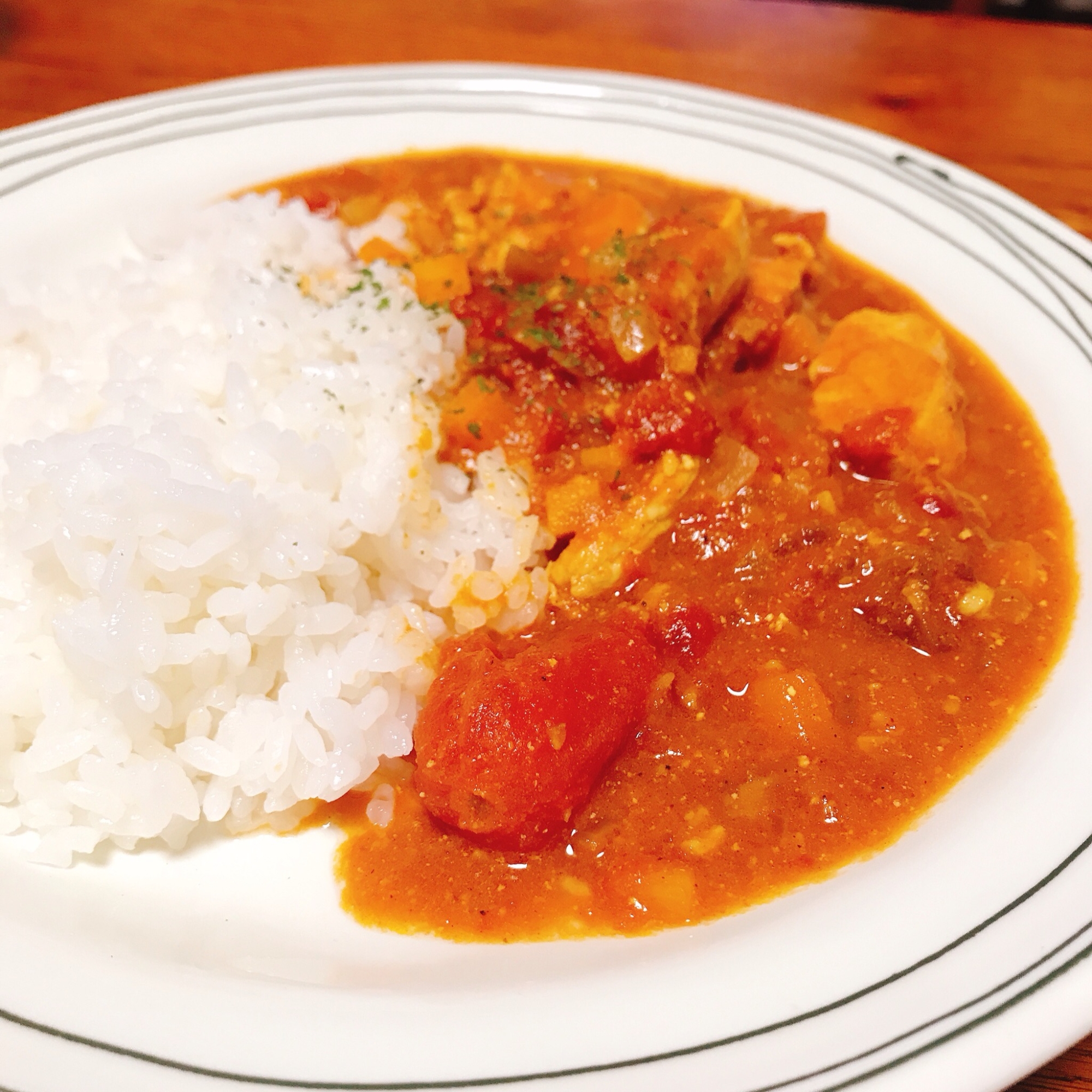 小麦粉不使用 カレー粉からもも肉カレー レシピ 作り方 By ムッカリーナ 楽天レシピ