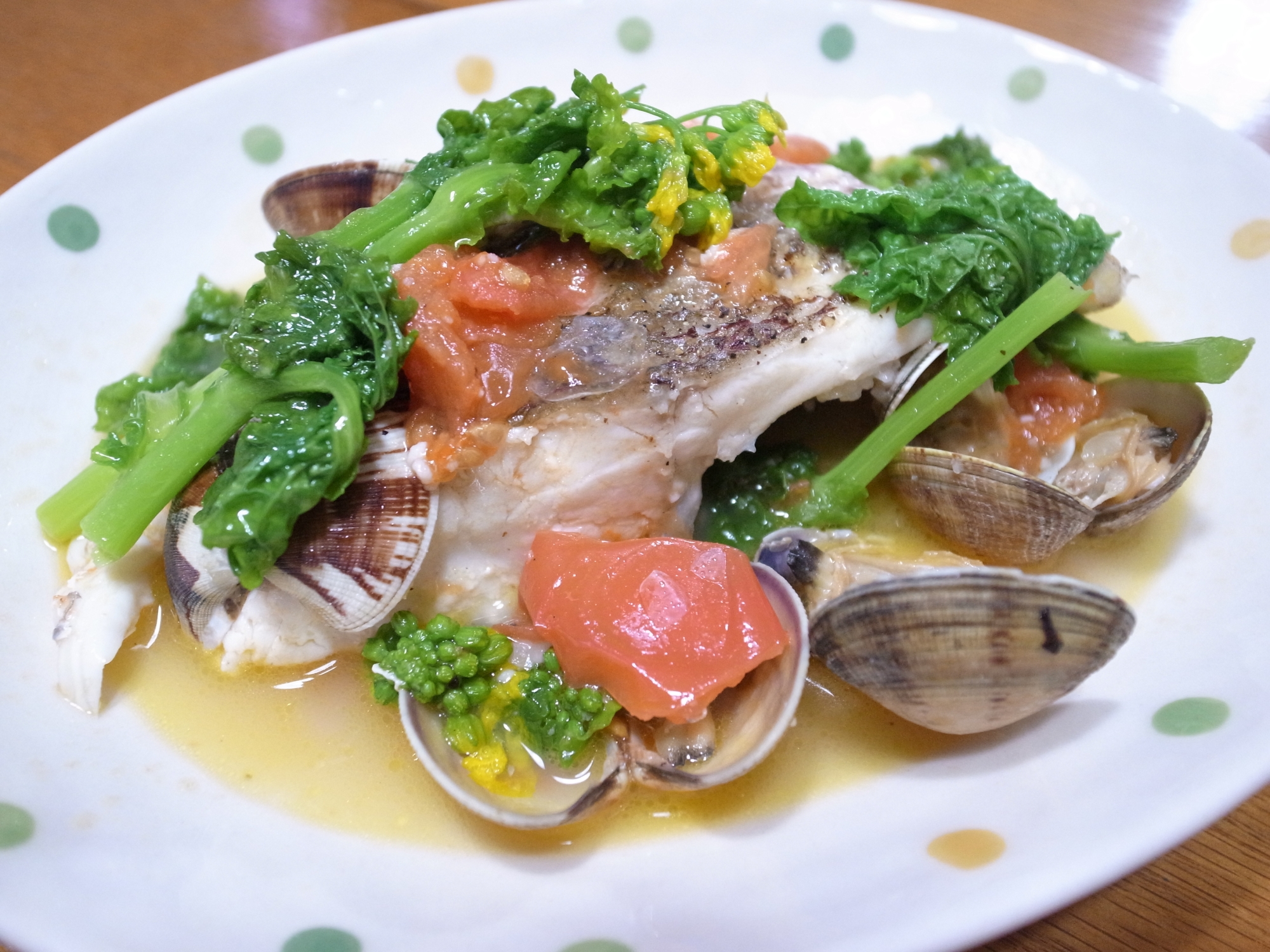 菜の花と白身魚のアクアパッツァ レシピ 作り方 By 根岸農園 楽天レシピ 菜の花と白身魚のアクアパッツァ レシピ 作り方 By 根岸農園 楽天レシピ