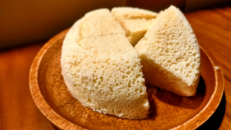 チーズケーキ風味のおから蒸しパン