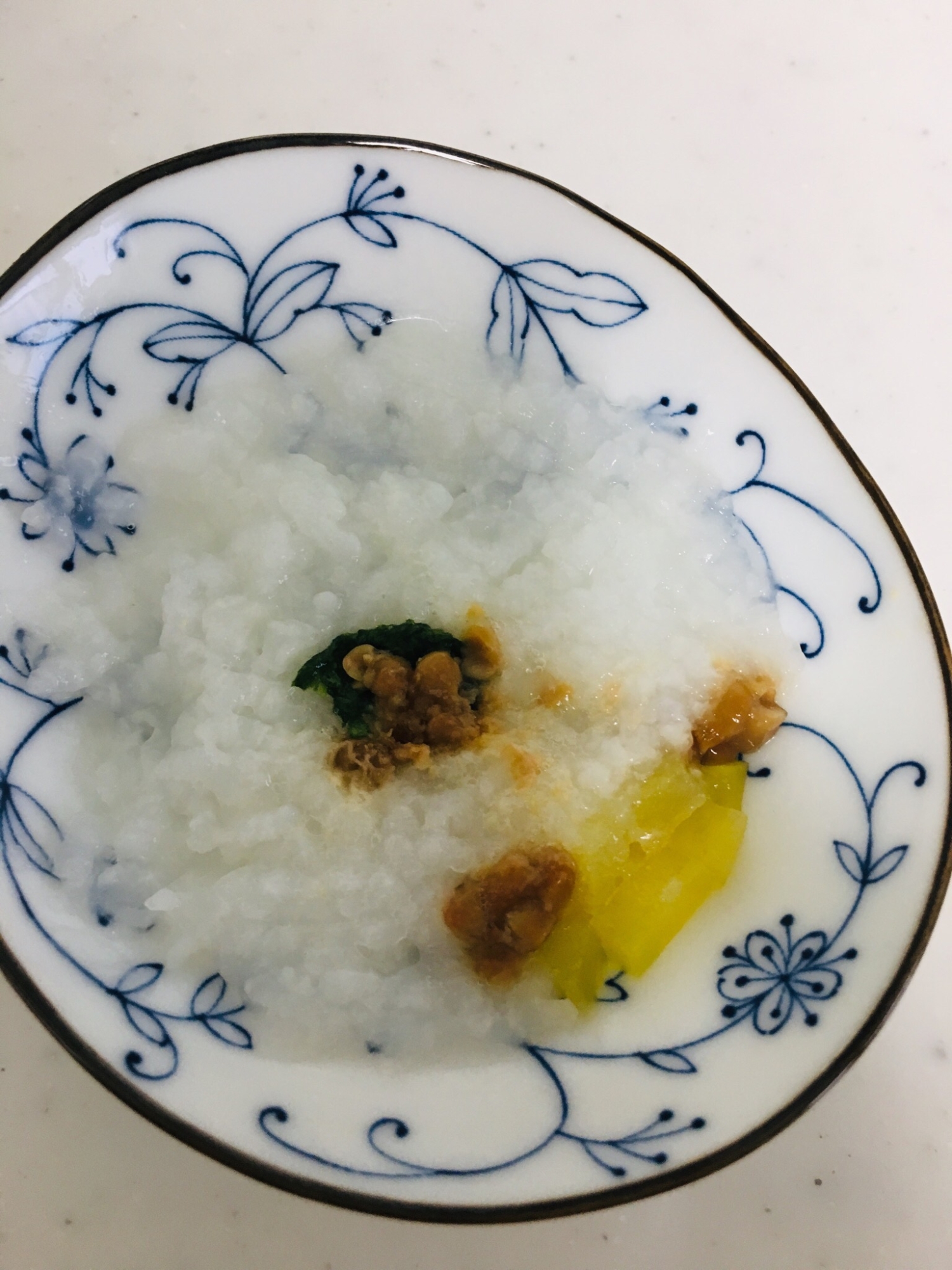 ⁑離乳食モグモグ期⁑納豆野菜丼