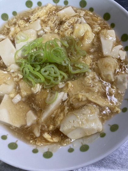 かに風味ᕷ*.豆腐の卵あんかけꕤ୭*