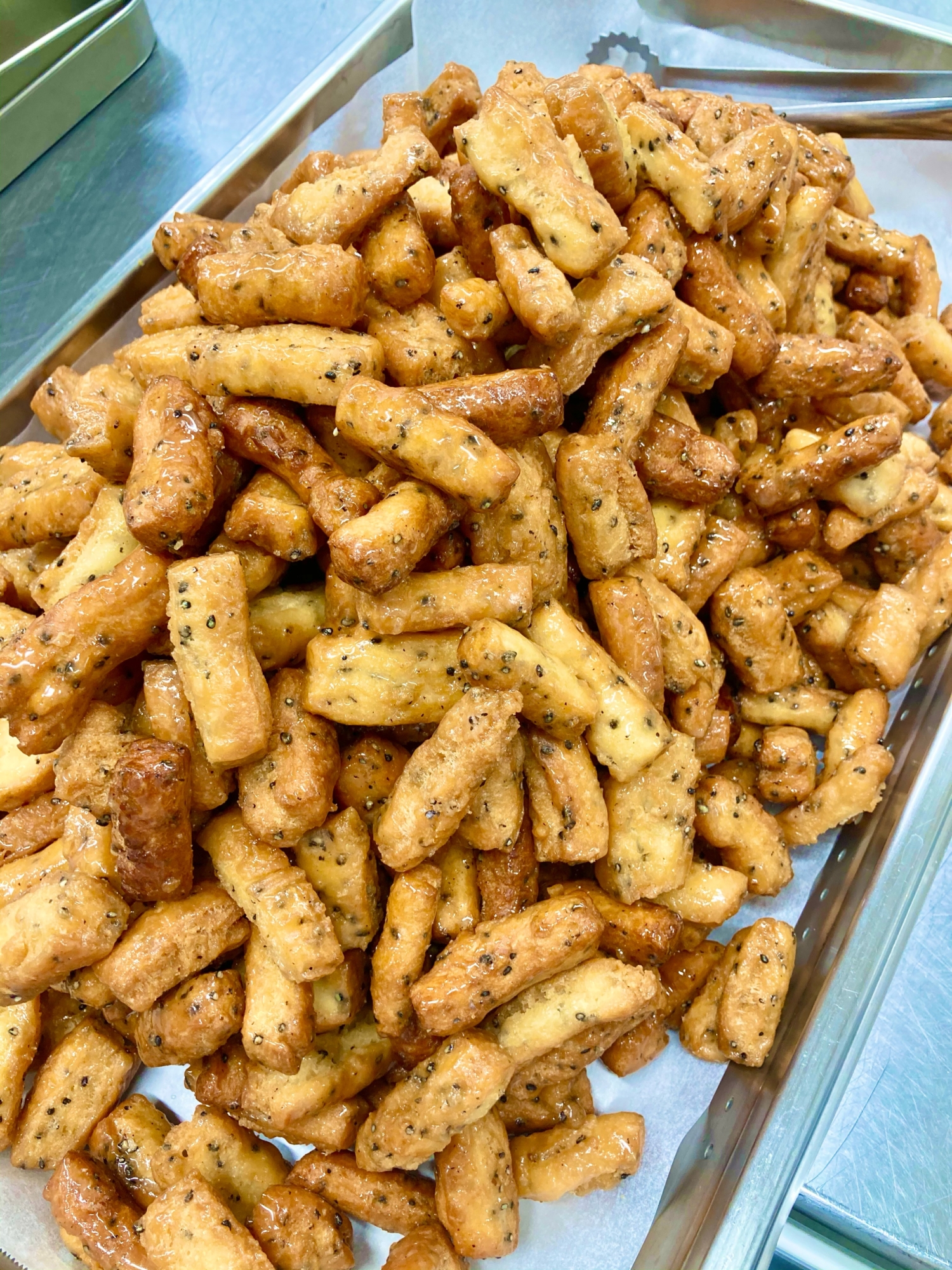 保育園おやつ 黒ごまかりんとう レシピ 作り方 By Hina3190 楽天レシピ