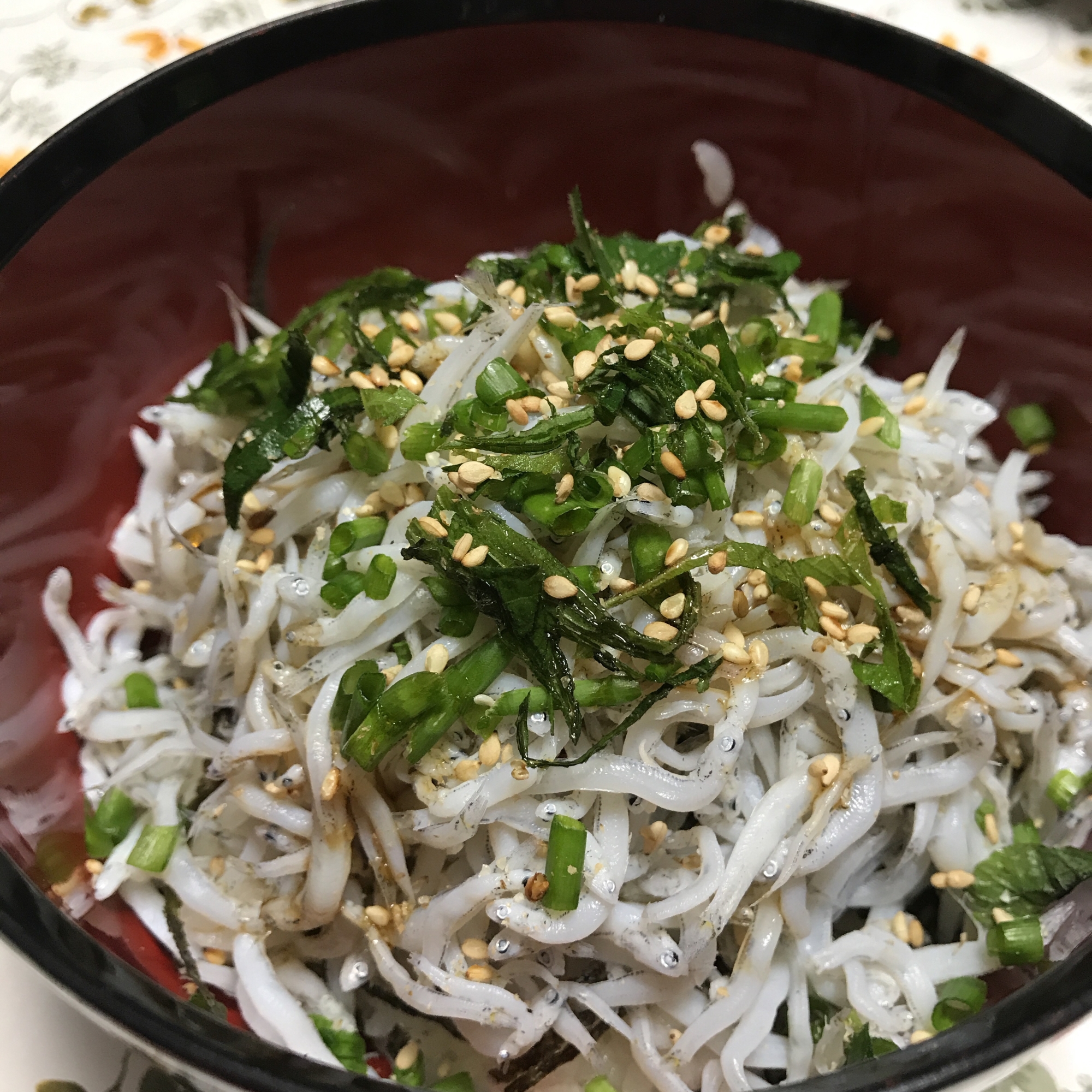 絶品！簡単！しらす丼