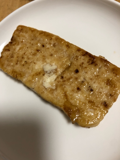 ポン酢味の豆腐ステーキ