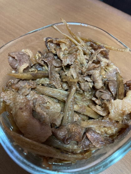 一手間加えて美味しく♪牛肉のしぐれ煮
