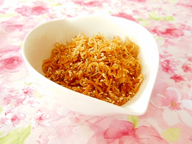 手作りしましょ❤胡麻生姜のちりめん山椒❤